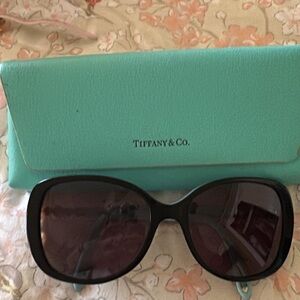 Tiffany & Co. Black Sunglasses